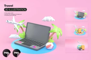 مجموعه گرافیکی سفر و ماجراجویی